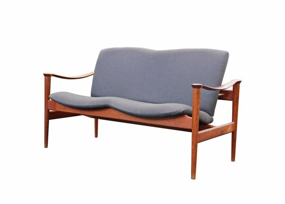 Image 1 of Divano Loveseat 711 di Fredrik Kayser per Vatne Lenestolfabrikk, 1960