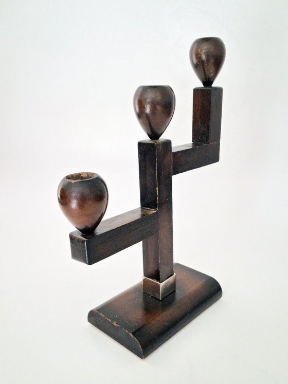 Image 1 of Juego de candelabros Art Déco