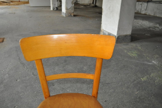 Ungarischer Kunstleder Esszimmerstuhl, 1960er – Esszimmerstühle, Mid Century Modern (photo 6 of 10)