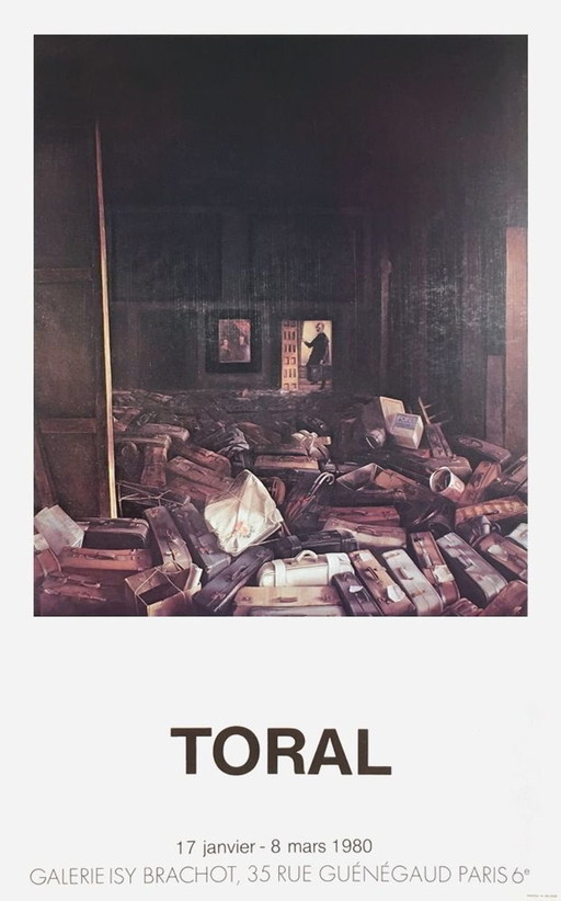 Cristóbal TORAL Expo 80 – Plakat der Galerie Isy Brachot 1980