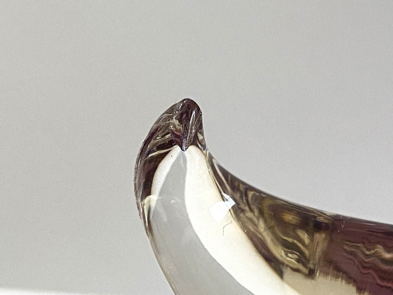 Image 1 of Escultura Sujeto Figura Conejo Zoomorfo en Vidrio Hecho en Malta Mdina Arte Decorativo