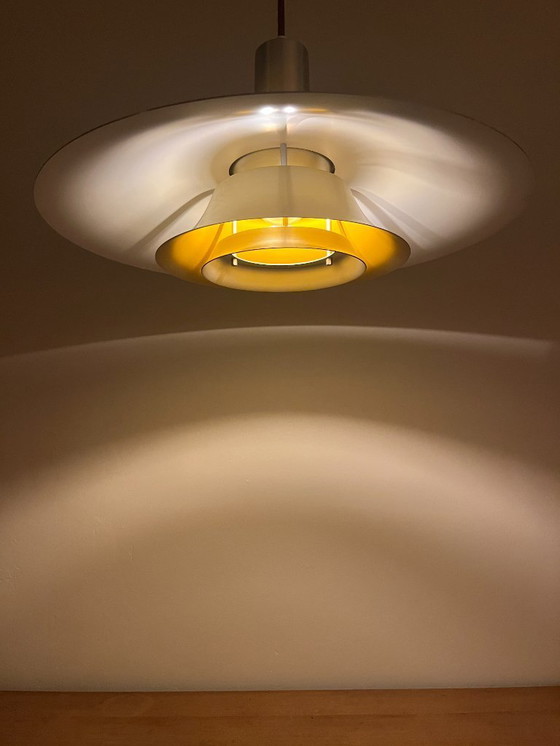 Image 1 of Lampadario vintage di design danese - stile Louis Poulsen