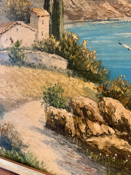 Mediterranean - View of the Esterel By Brandeo – Paintings & Drawings, Wood, Canvas (photo 8 of 15)