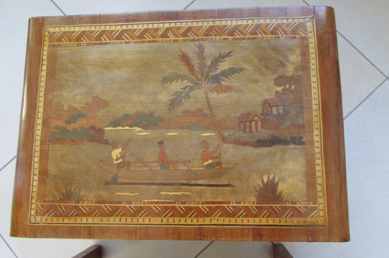 Image 1 of Tables Gigognes Art Déco Vintage, 1930s, Set de 2 