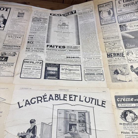 Image 1 of Handgemaakt Origineel vintage reclamebehang