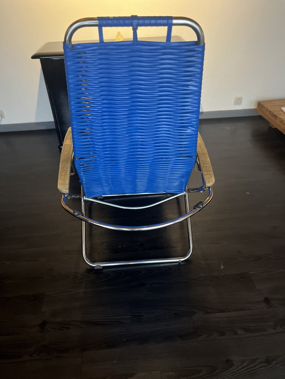 Image 1 of 2  unieke Vintage  strandstoelen van de jaren 1950 of 1960