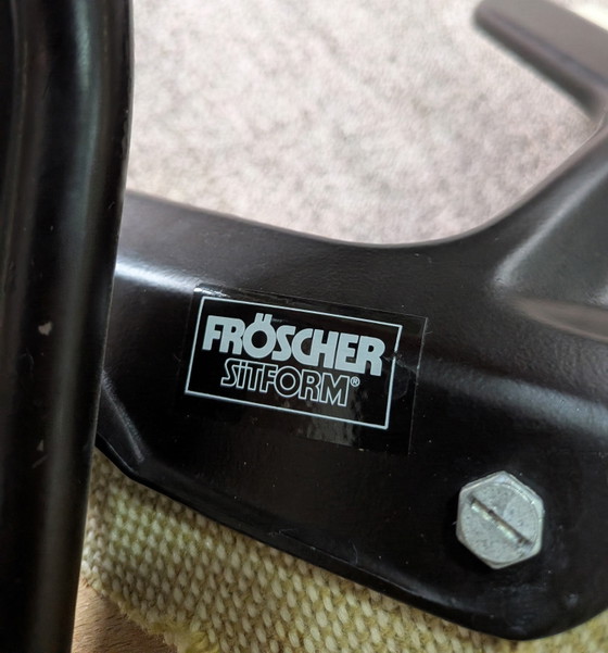 Stock Of 100 Vintage Space Age Chairs FRÖSCHER SITFORM (1983) - Open To Offers – Office chairs, Wood, Metal (photo 5 of 8)