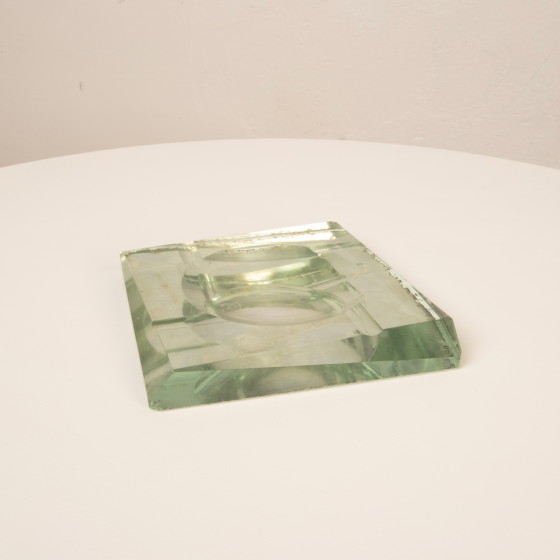 Pietro Chiesa Cendrier en cristal pour Fontana Arte, Italie 1940 – Accessoires de table, Crystal (photo 11 of 24)
