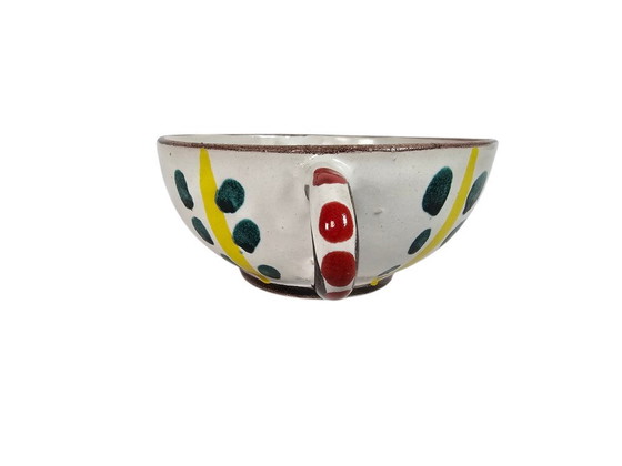 Image 1 of Ceramica De Simone - tazza dipinta a mano - ceramica - Palermo - anni '60