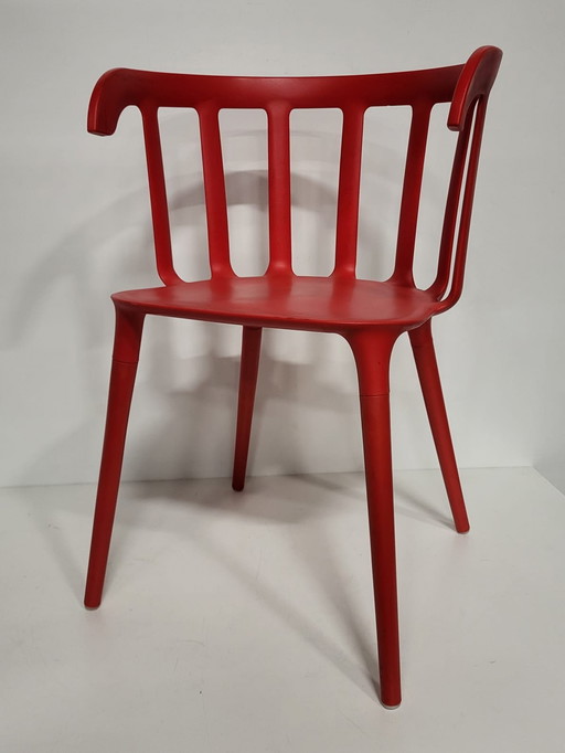 3X chaises Ikea Ps 2012 Vintage, Rouge