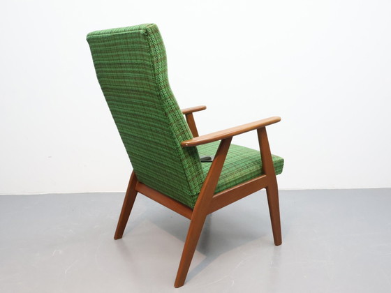 Image 1 of Vintage Armchair Teak Green