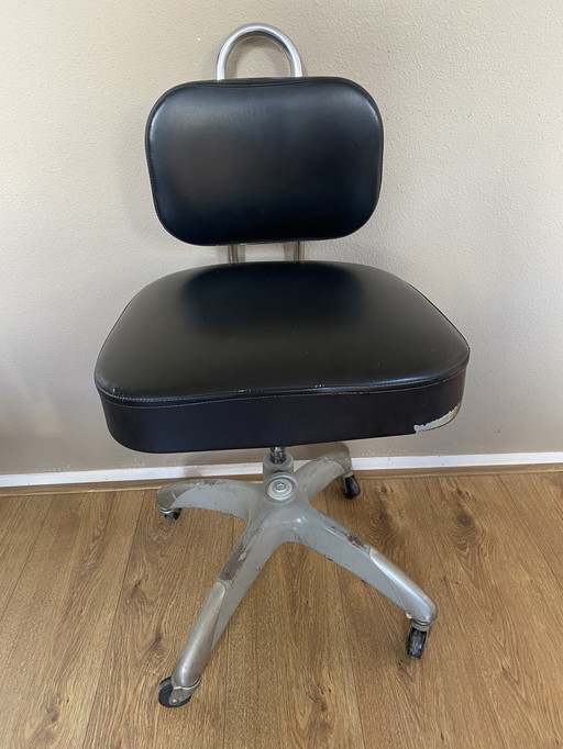 Vintage Industrial Adjustable Office Chair