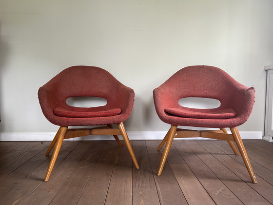 Image 1 of 2 Vertex chair or 'Shell' chair by Miroslav Navrátil