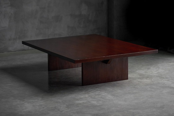 Image 1 of Tavolino in bambù di Axel Vervoordt, Belgio, anni '80