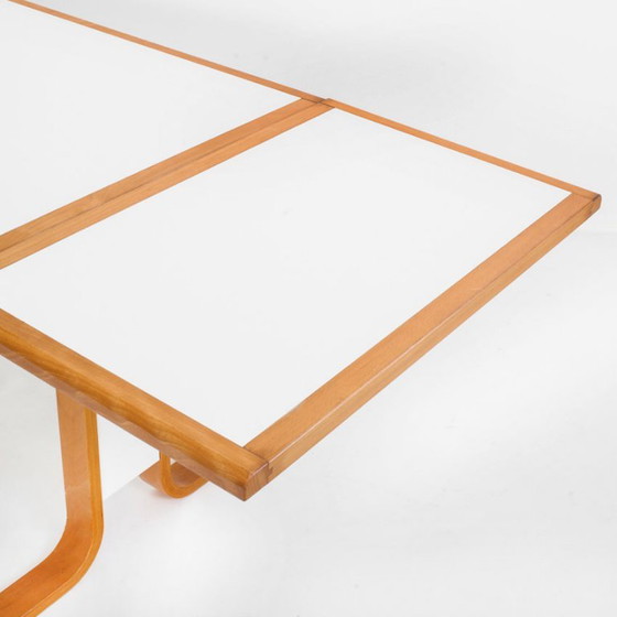 Vintage Scandinavian Beech Table With Extension. Sweden, 1980s. – Dining tables, Wood (photo 12 of 14)