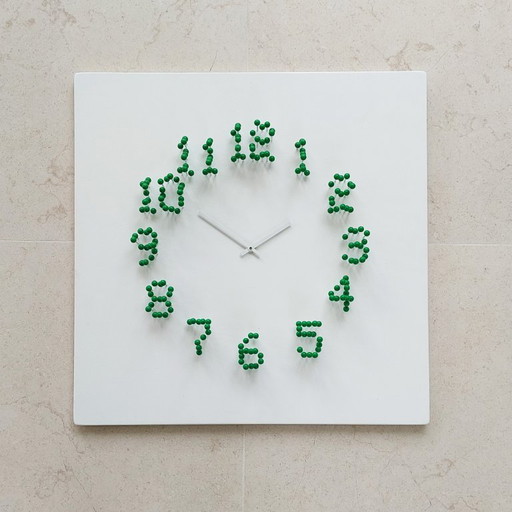 "MOCAP" Illusionistic Wall Clock / Wall Sculpture