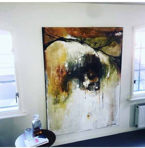 Peinture abstraite Lydian Noordhoek (120x160) – Peintures et dessins, Toile (photo 2 of 5)