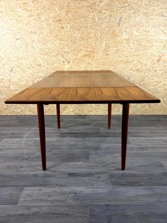Image 1 of 1960s/70s Teak Dining Table, Danish Modern Design, Denmark