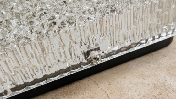 Image 1 of Grote Europhane IJsglas plafonnière 