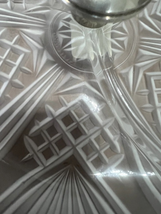 Image 1 of Bandeja para servir - Plata, Cristal - Bandeja para aperitivos