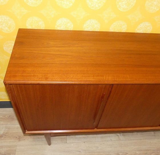 Image 1 of 60s TEAK sideboard RT Möbel Heinrich Riestenpatt mid century design retro sixties 2,25m RT 200 Type