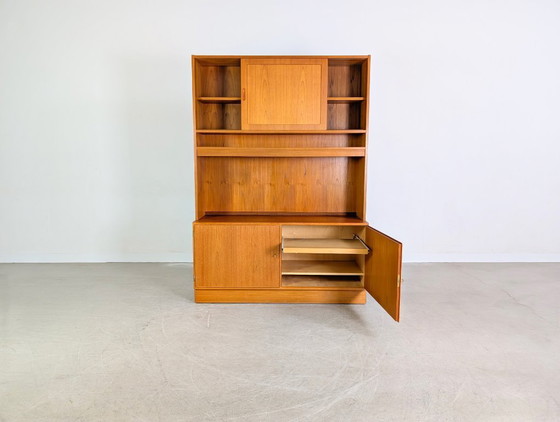 Image 1 of Original Poul Hundevad Midcentury Cabinet Bookcase Teak 1960s