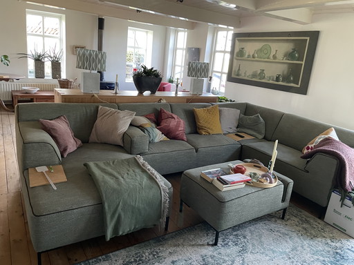 Makelloses großes Montel-Sofa (U-förmig), Modell „Fresh“
