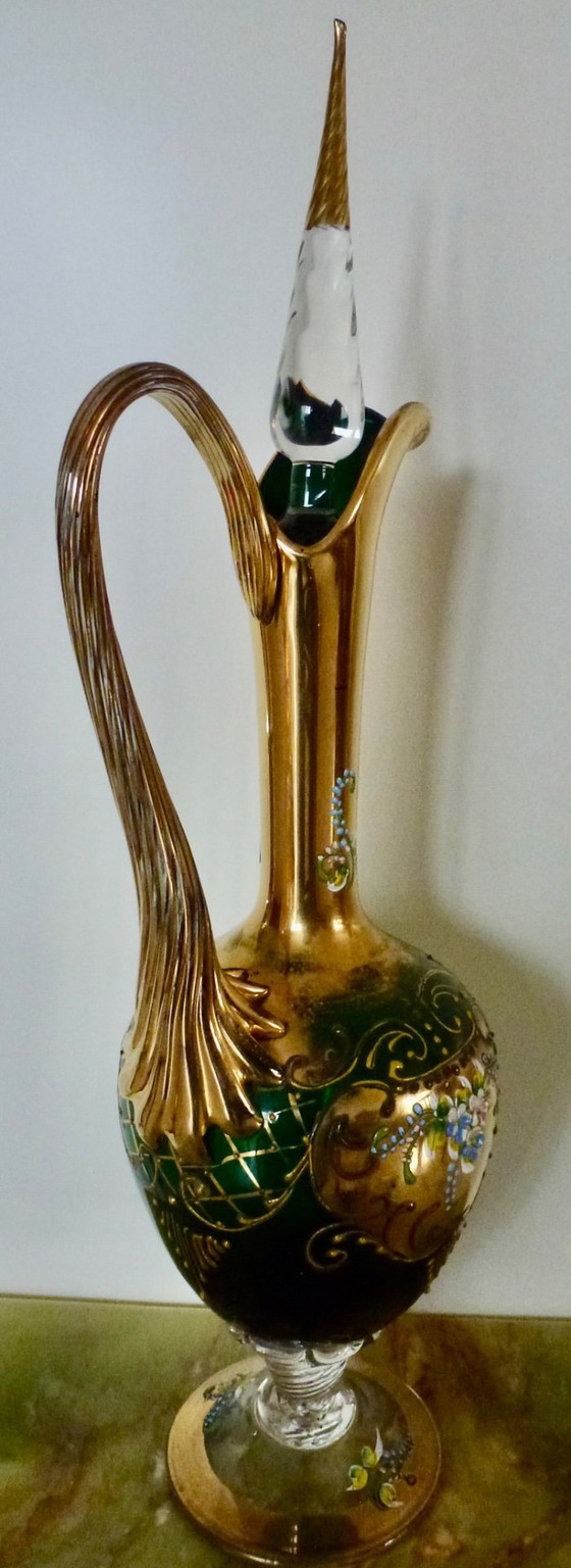 Image 1 of Murano - Tre Fuochi - Karaf - Vidrio - Diseño Cenedese (1946)