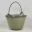 Caldero antiguo esmaltado verde (c.1920) – Objetos decorativos, Metal, Rustic (photo 9 of 9)