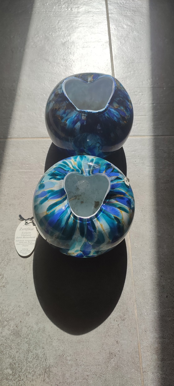 Image 1 of Pair of Richartz Art Collection vases from the 1970s-80s