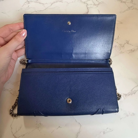 Dior Diorama Cruise Wallet On Chain – Portefeuilles & petite maroquinerie, Cuir (photo 5 of 18)