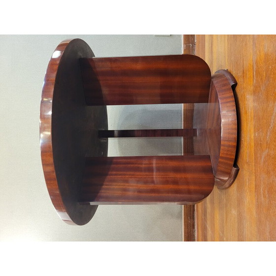 Image 1 of Vintage Art Deco mahogany coffee table, France 1930