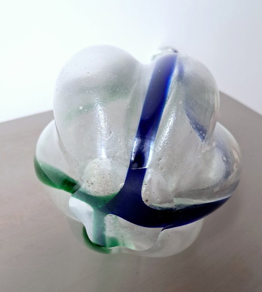 Soliflore vase in Murano sommerso glass. Archimede Seguso. 1960/1970