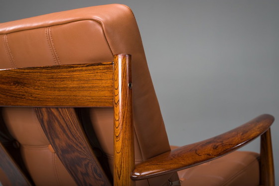 Image 1 of  Set armstoelen Model 118 in palissander van Grete Jalk voor France & Son, jaren 1960