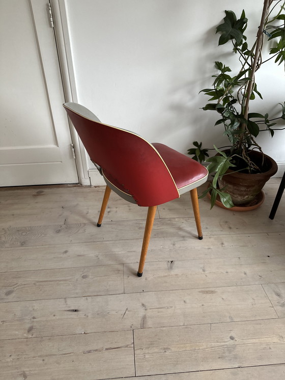 Image 1 of Stoel di metà secolo