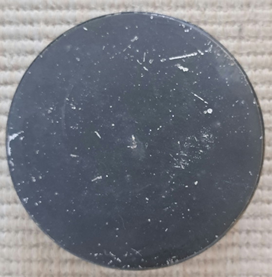 Image 1 of Antikes Apothekerglas aus Glas mit Metalldeckel, sauber