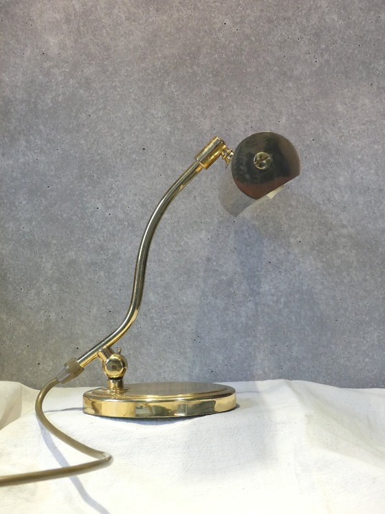 Image 1 of Pianolamp Jahn Classic Brass jaren 50 UK1aeb