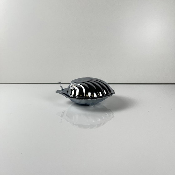 Image 1 of Zilverkleurige metalen doos, 1970