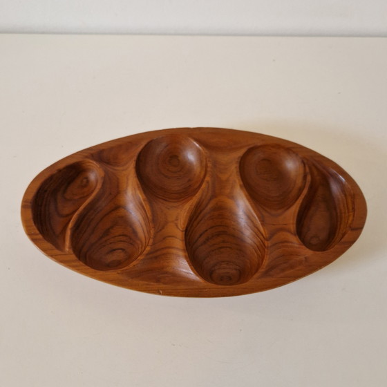 Image 1 of Ciotola vintage in teak di Laur Jensen