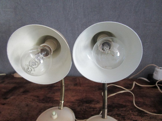Image 1 of Vintage Italian Desk Lamps, 1960s, Set of 2