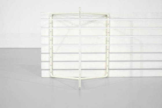 Image 1 of Panca "400" in legno bianco di Harry Bertoia per Knoll International.