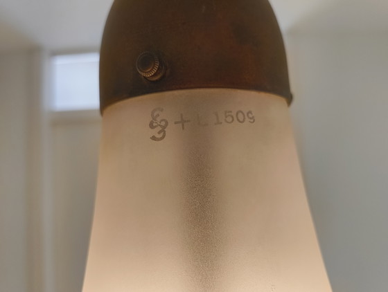Image 1 of Lampe Siemens originale, conçue par Peter Behrens en 1908