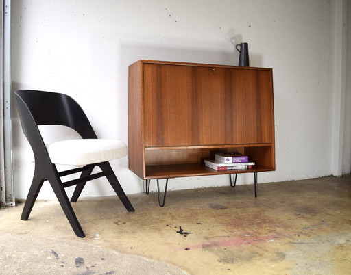 Mid Century Teak Highboard WK Meubles Armoire Vintage Cabinet