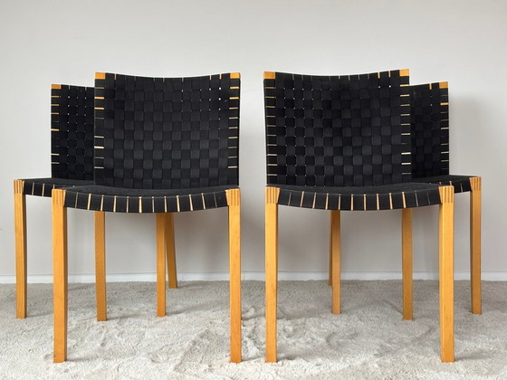 Image 1 of Chaises modèle 737 de Peter Maly pour Thonet, années 1990, lot de 4