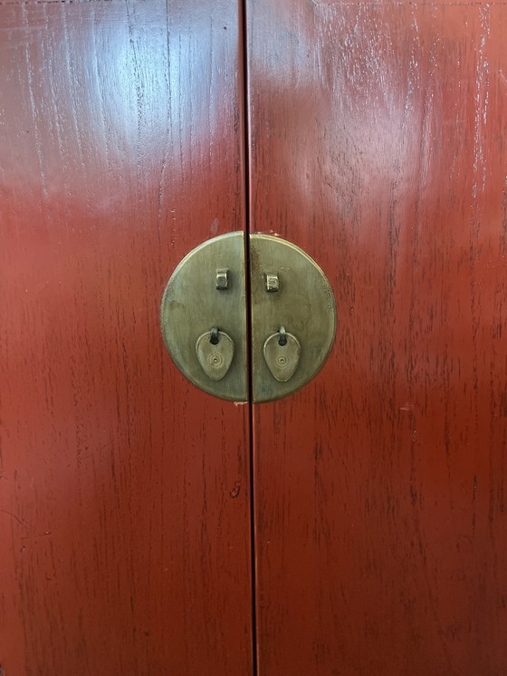 Image 1 of Mobile da sposa cinese rosso vintage