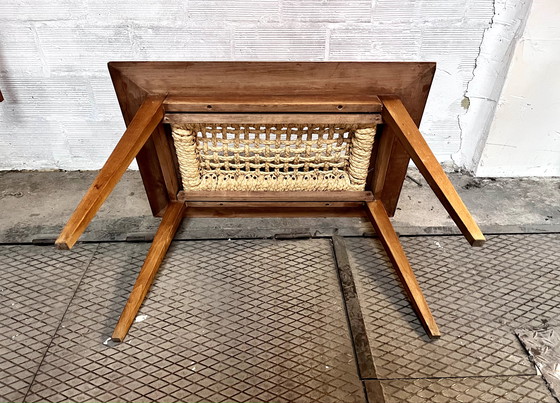 Image 1 of Audoux and Minet coffee table, 1950