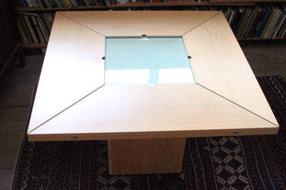 Image 1 of Tavolino trasformabile "cirkante" di Bob & Dries Vanden Berghe per Vanden Berghe Pauvers, Belgio 1970