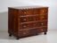Antique pine chest of drawers with four drawers and brass handles – Central Europe, circa 1900 – Metal (photo 7 of 40)