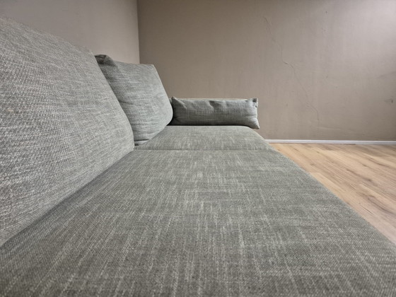 Image 1 of Montel Hampton - Corner sofa - Gray - Cognac - Fabric - Design