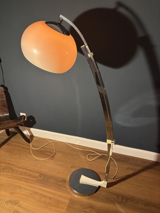 Image 1 of Lámpara de pie de arco cromado Sölken Leuchten de los años 60